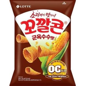 Lotte Corn Snack Baked Corn Flavour