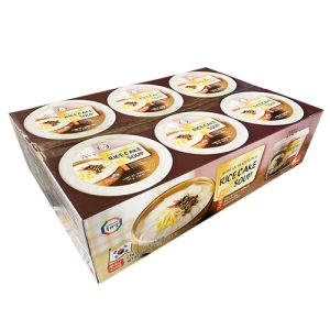 SRS PERILLA SEED RICE CAKE SOUP IN BOWL