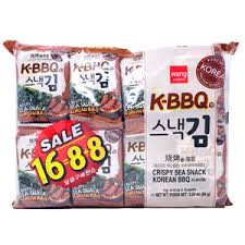 K‐BBQ WANG SNACK SEAWEED(K‐BBQ TASTE)
